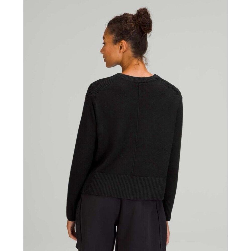 Lululemon Size XS/S Cashlu Boxy Crewneck Sweater - Picture 2 of 6
